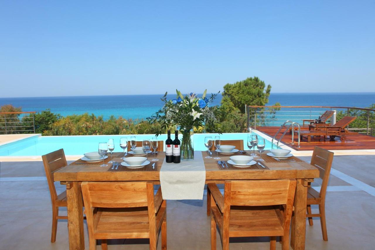 Capro - Milos Bay Villas Ayios Nikitas Ngoại thất bức ảnh