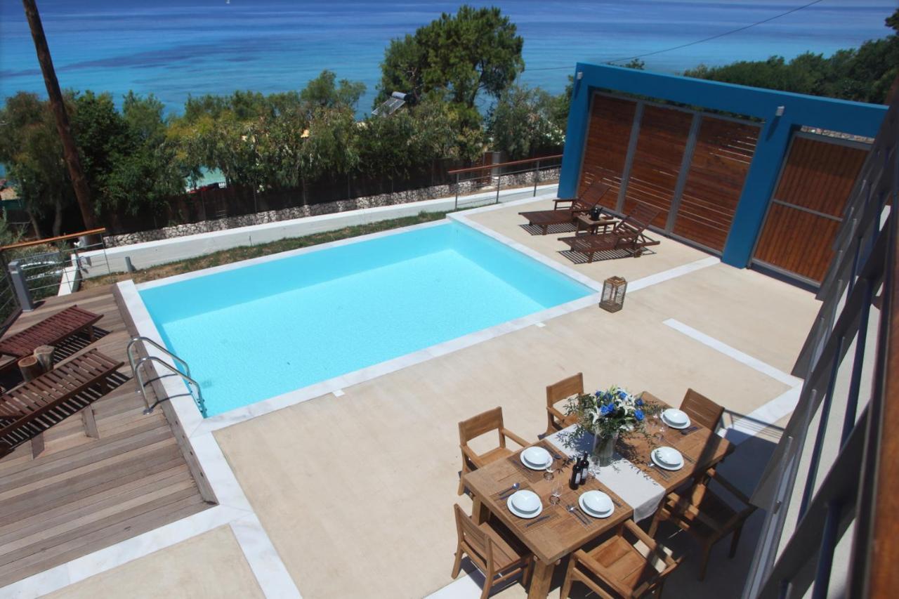 Capro - Milos Bay Villas Ayios Nikitas Ngoại thất bức ảnh